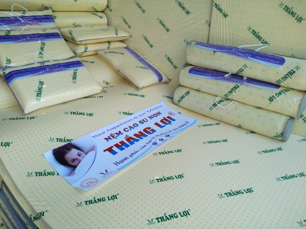 nệm cao su non Thắng Lợi