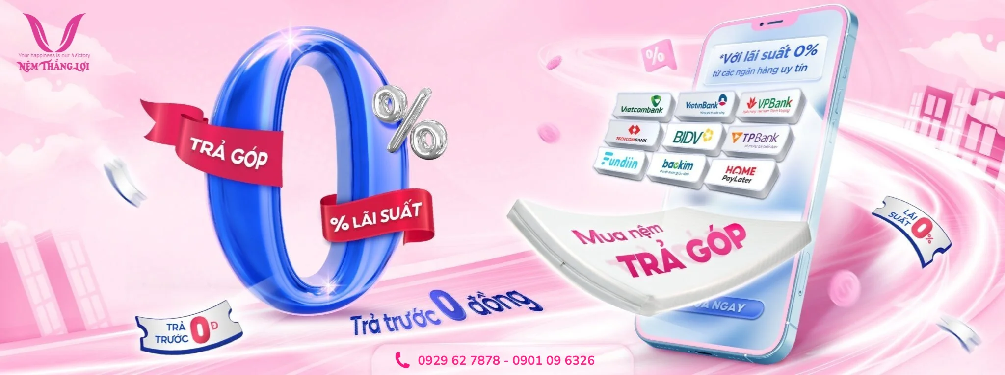 Ngủ ngon hơn cùng Nệm Thắng Lợi